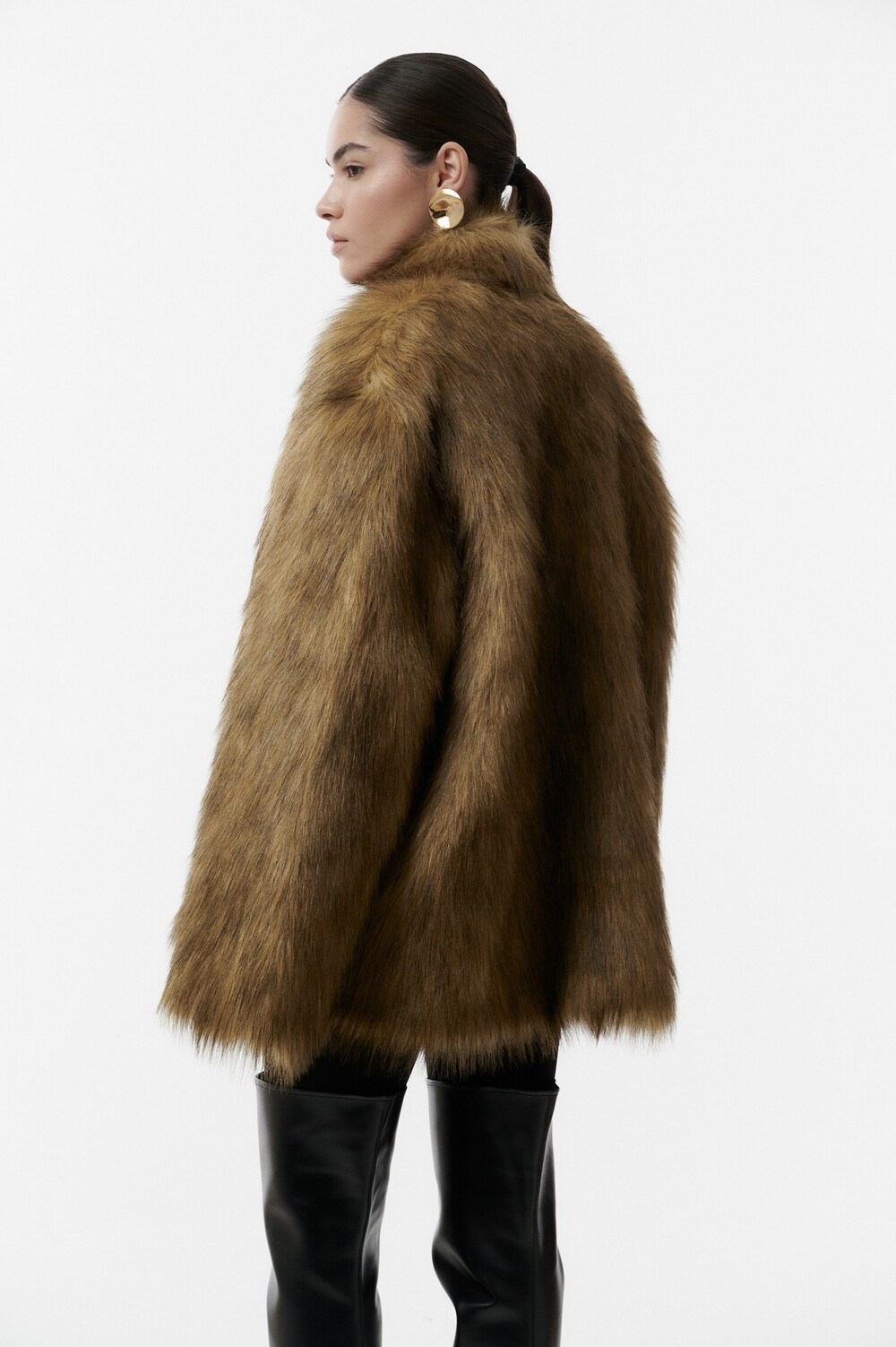 Fur coat short Monica